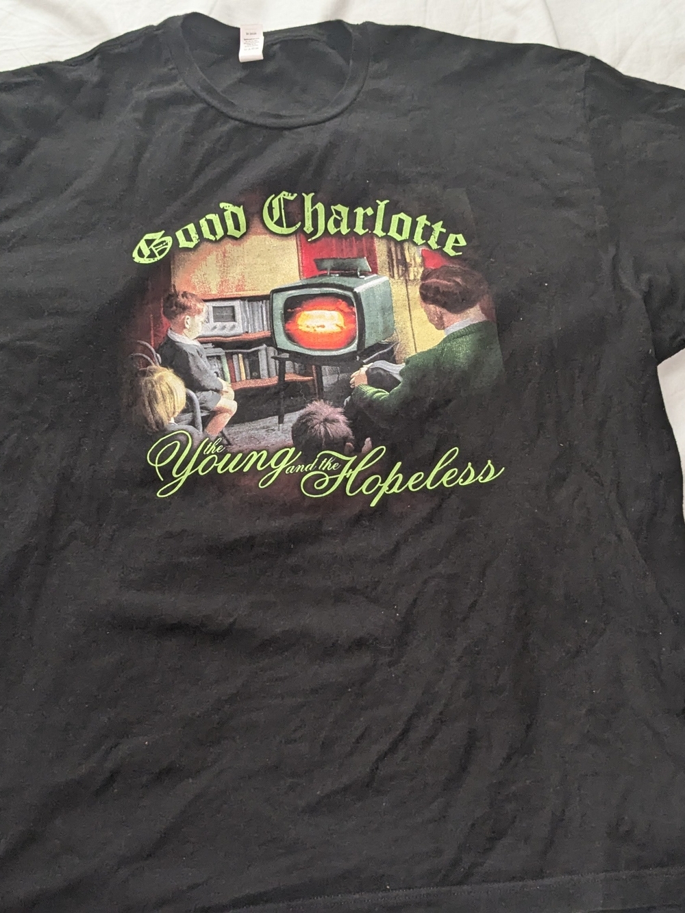 Black Graphic Tee - The Young and the Hopeless